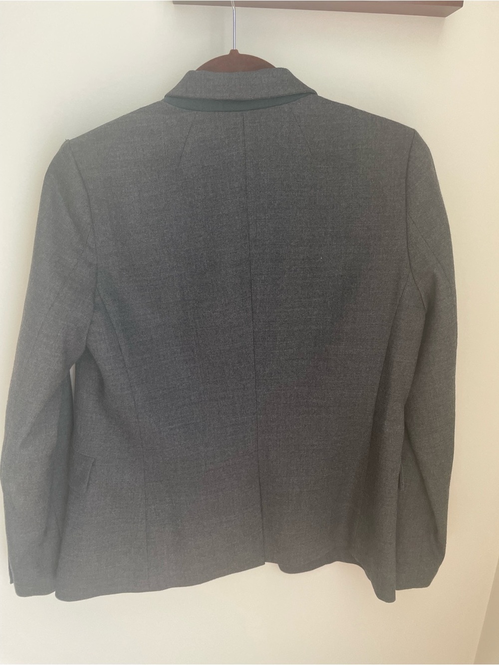 J. Crew Dark Charcoal Gray Single-Button Blazer - Picture 6 of 8
